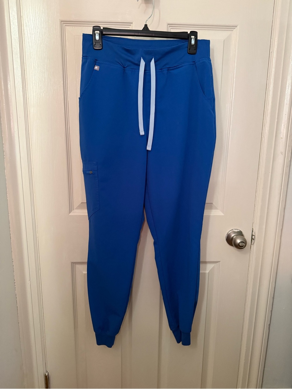 EUC FIGS Royal Blue Zamora HIGH WAIST MEDIUM